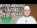 AYOLLARNING LAZZAT (EROGEN) NUQTALARI .