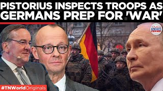 PRO-WAR GERMANY: Pistorius Rallies Troops As Putin Menace Sparks Alarm Across Europe|Times Now World