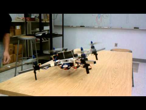 Quadrotor MQP Hover Test