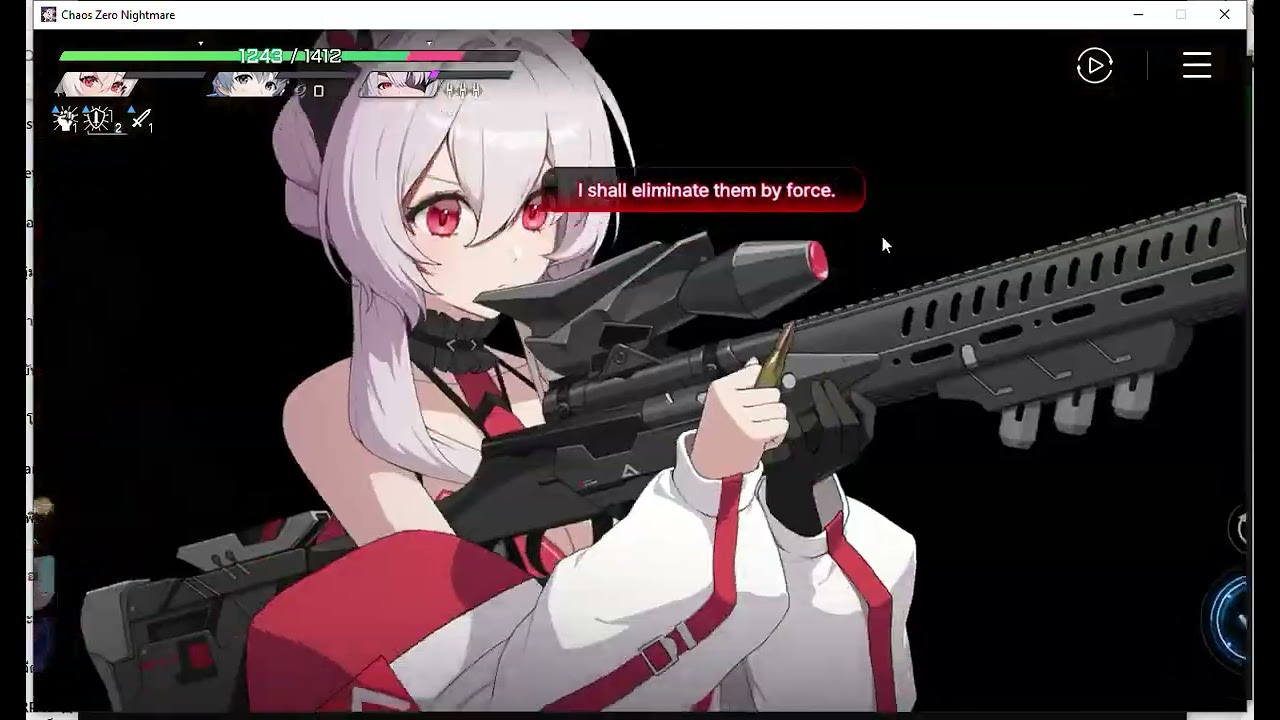 Chaos Zero Nightmare Weekly boss Khalipe+Owen+Selena Doubletap