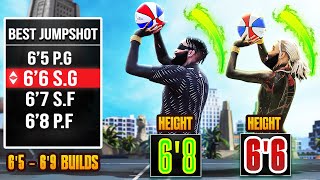 BEST JUMPSHOT for 6’6 PG Builds & 6’8 Poppers in NBA2K24?