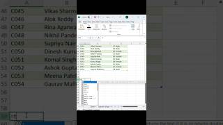 MS Excel trick and tips