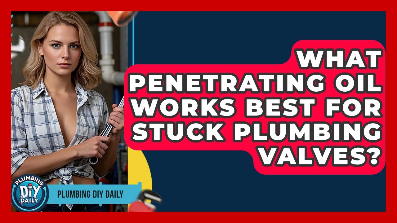 penetrating oil applied to stuck water heater drain valve with pipe wrench