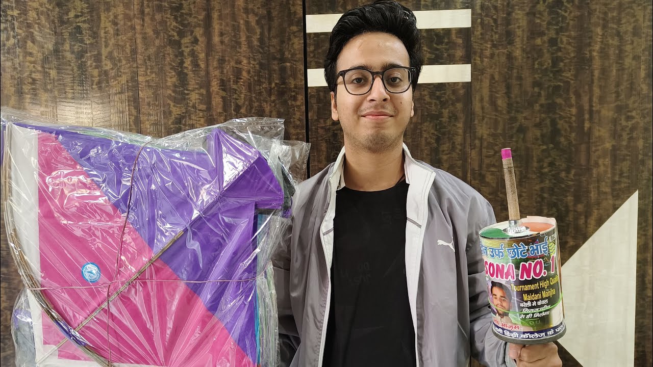 Finally Makar Sankranti Ke Liye Patang Aur Manjha Le Aaye 🪁😍