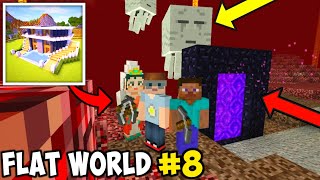 Craft World 2024 Multiplayer Survival Series In Flat World Part 8 | Craft World - Master Block 3d