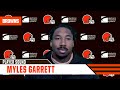 Myles Garrett: "We're just going out there one Sunday at a time and making a name for ourselves."