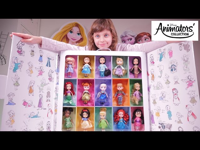 JOUET] Coffret poupées Disney Animator's miniatures - Unboxing