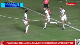 CONFIRA OS GOLS DE VOTUPORANGUENSE 3x1 SÃO BENTO PELO PAULISTAO A2 2026