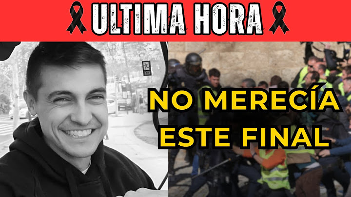 #ÚLTIMAHORA: MUERE EL JOVEN QUE DESAFIÓ AL GOBIERNO CON SU TRACTOR