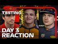 Drivers' Day 3 Reaction | 2022 F1 Pre-Season Test Bahrain