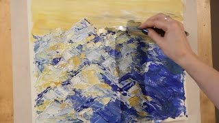 «Уроки рисования». Горный пейзаж гуашью «Уроки рисования». Горный пейзаж гуашью