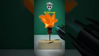 Fire vs Cheese Cream Stick Snack who will win? #fire #experiment #ideas