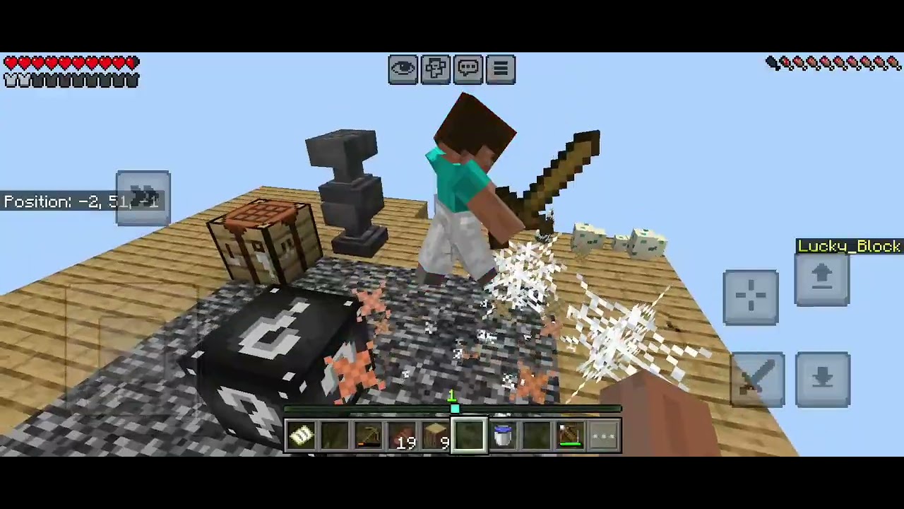 Minecraft multiplayer lucky block