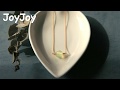 葡萄石項鍊DIY飾品製作教學【靜待微光 葡萄石項鍊】JoyJoyGem|輕珠寶|手工飾品|NG19082