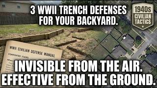 3 WWII Trench Defenses You Can Secretly Build in Your Backyard