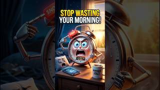 “The Snooze Trap: When Objects Reveal Your Wasted Mornings”🤯 #viral #animation #shorts #ai