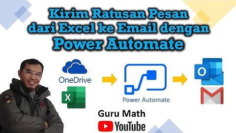 Kirim Ratusan Pesan dari Excel ke Email dengan Power Automate