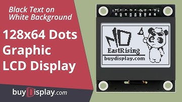 1.54 inch White 128x64 Graphic LCD Display Module SPI for Arduino