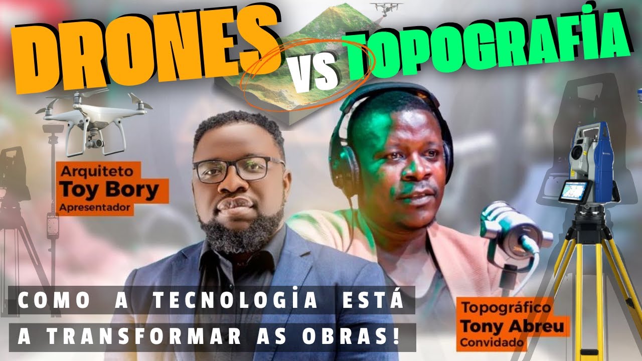 DRONES NA TOPOGRAFIA | Como a tecnologia está a transformar obras | T1Ep12
