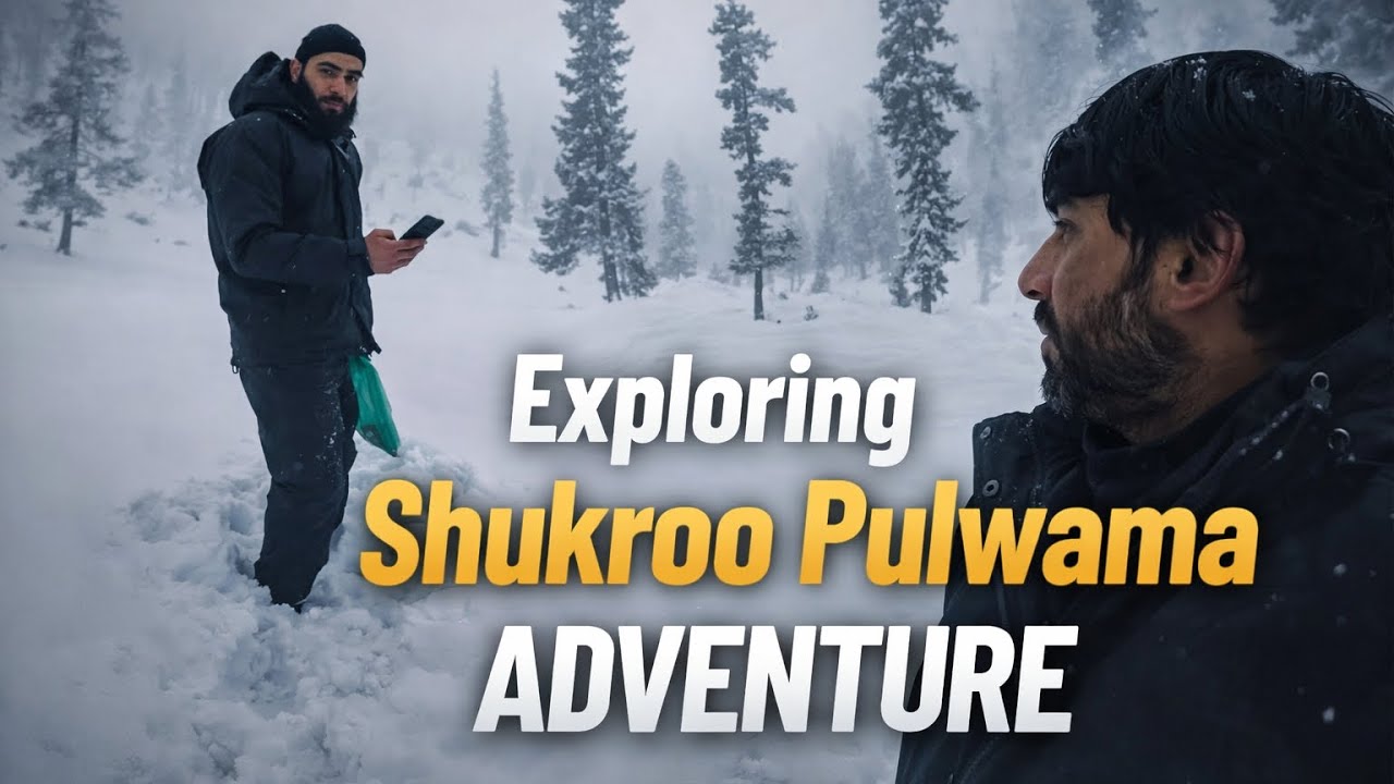 Our journey to Shukroo Pulwama || Ghar se Shukroo Pulwama Tak ka safar #adventure  @SahilVlogs-93