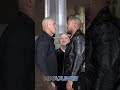 Alex Pereira and Ciryl Gane face off following the UFC White House press conference