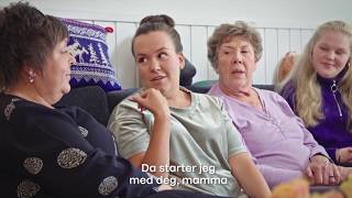 Mamma lærer om bøssenes QR-kode