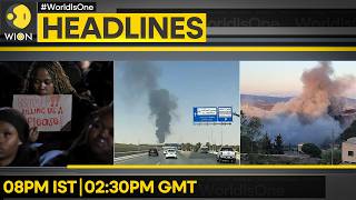Details Riyadh: Aramco Fuel Tank on Fire | Israeli Airstrikes Hit Village in South Lebanon | WION HEADLINES News