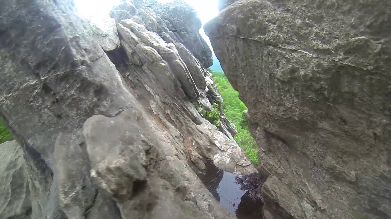 2017 AT Thru Hike: Dragon's Tooth: Quick Clip of the Route to the Top