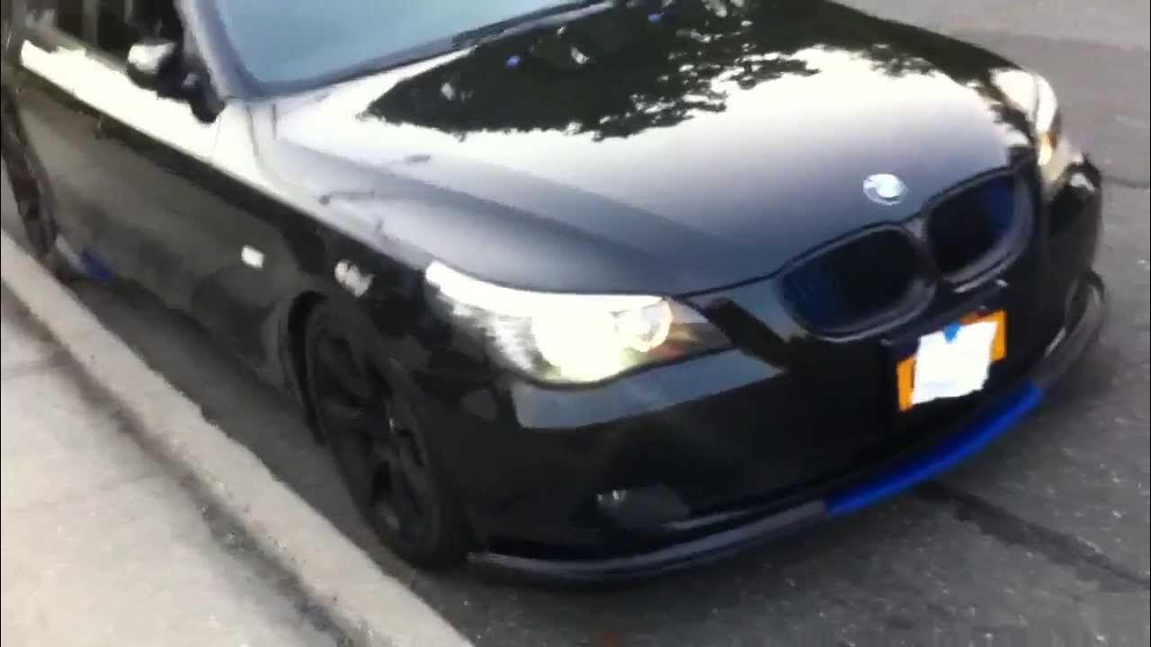 Blacked Out Twin Turbo 2008 535i BMW - YouTube