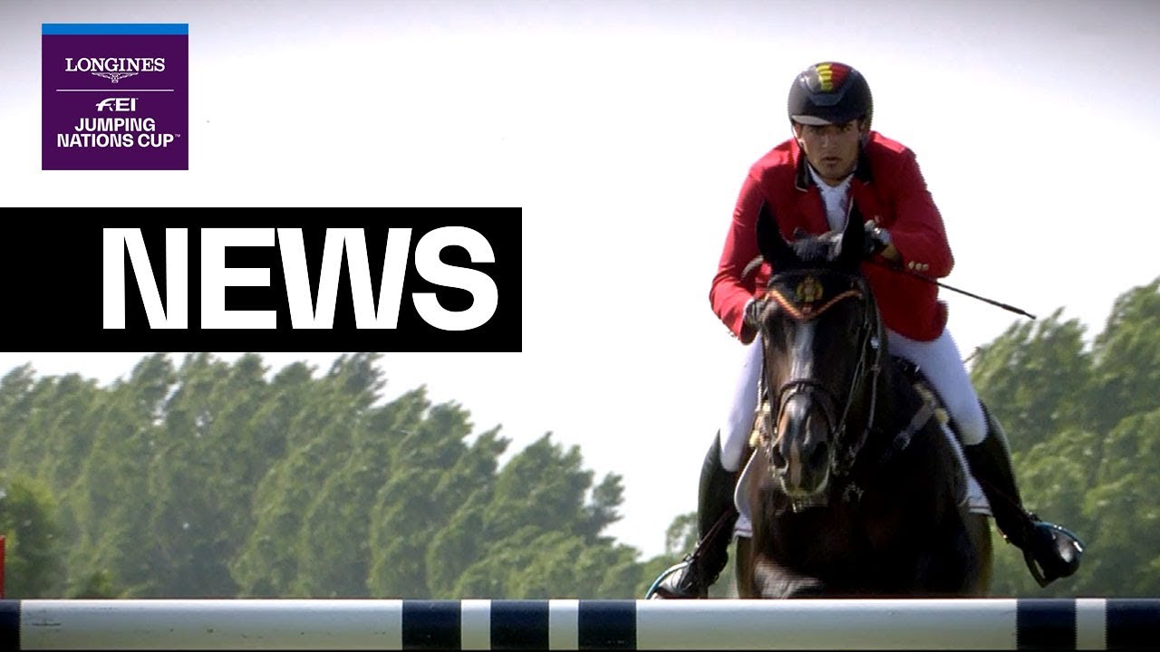 Team Switzerland jumps ahead of Belgium and Ireland | Longines FEI Jumping Nations Cup™ | Samorin horseshoe bend
