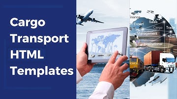 Cargo Transport HTML Template | Logistics Company Website Template