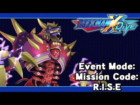 Mega Man X Dive (Event Mode | Mission Code: R.I.S.E | 1/12/21-1/26/21)
