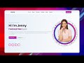 Create A Portfolio Website Using HTML and CSS | Portfolio Website html css