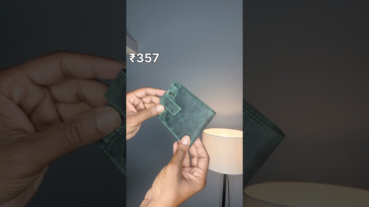 Top 4 best Wallets under ₹500 from meesho shorts