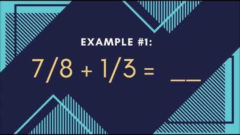 Making Math Meaningful: Finding Common Denominators