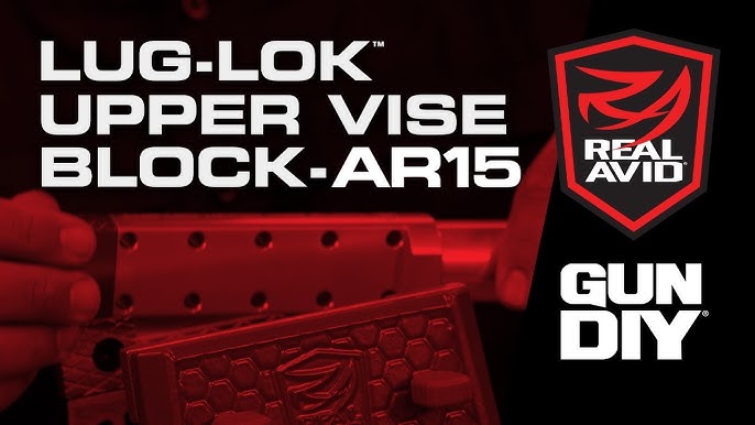 Real Avid Lug Lok Upper Vise Block for AR10: Enhance Your Gunsmithing  Experience 