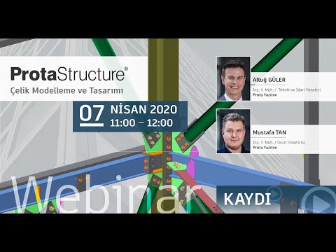 ProtaStructure ile Çelik Modelleme ve Tasarımı