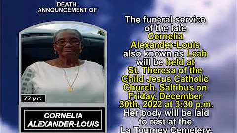 Cornelia Alexander Louis short