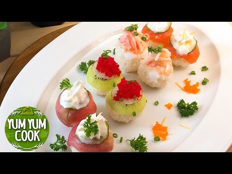 How to Make Sushi Rolls | Chakin Sushi Rolls | YumYumCook