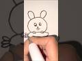 #cartoonrabbit #shortvideo #artist #howtodraw #kids #satisfying