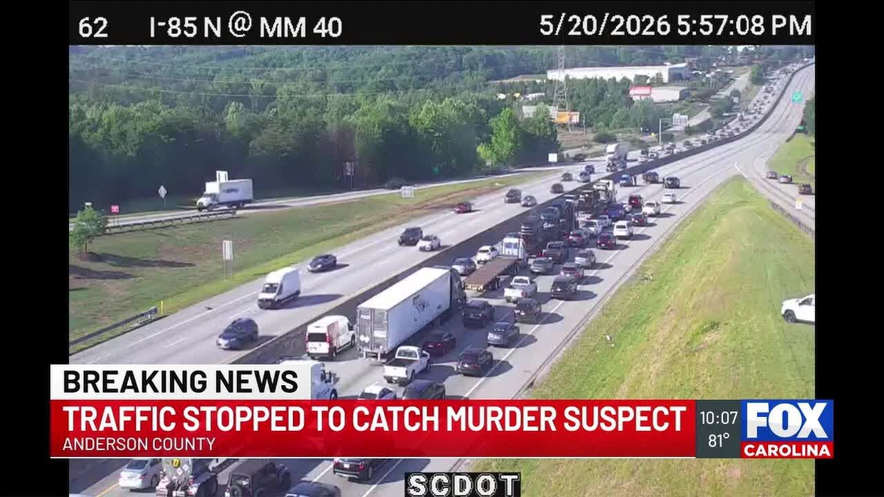 Georgia murder suspect arrested during traffic stop on I-85 in Upstate ...