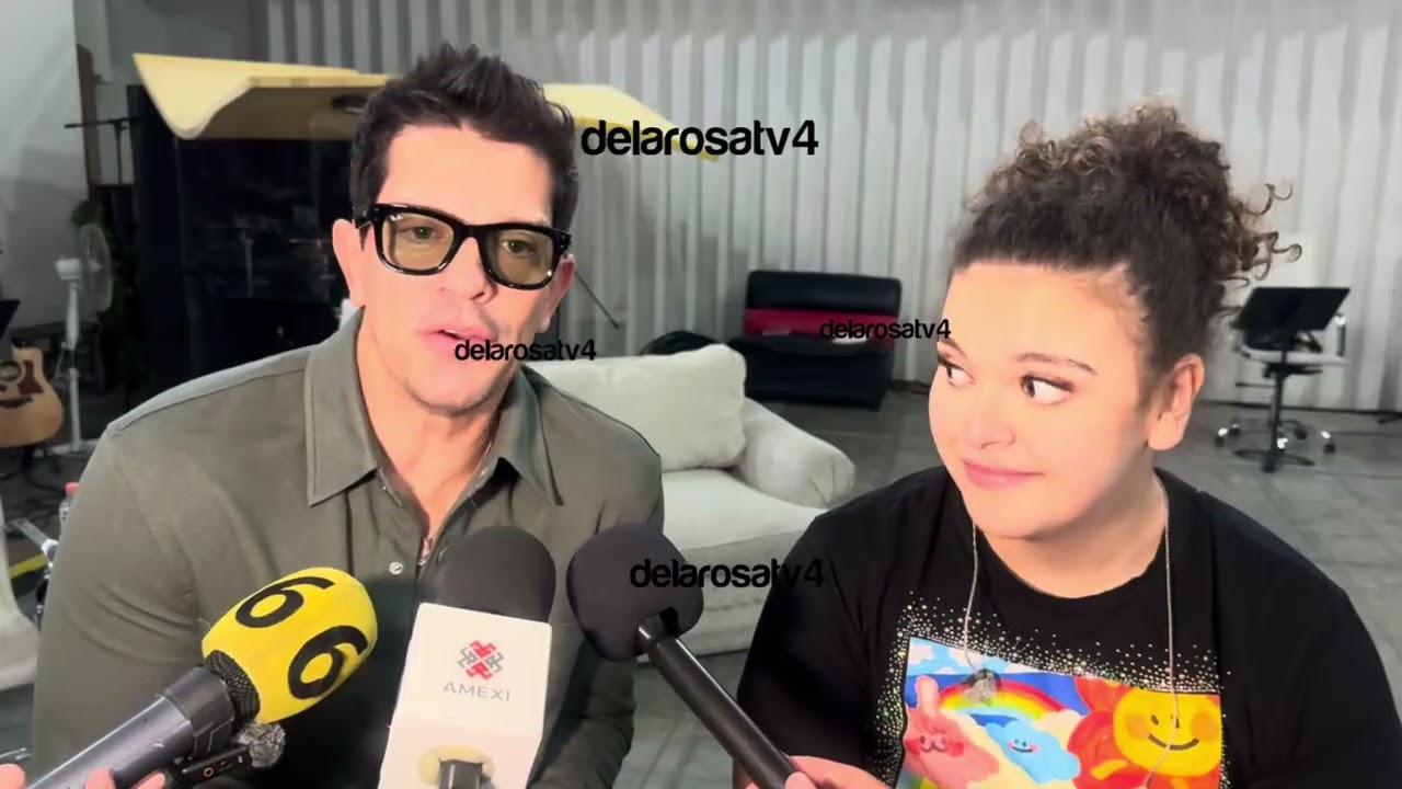 Lucero Mijares y Yahir en los ensayos para su presentación en el Auditorio Nacional