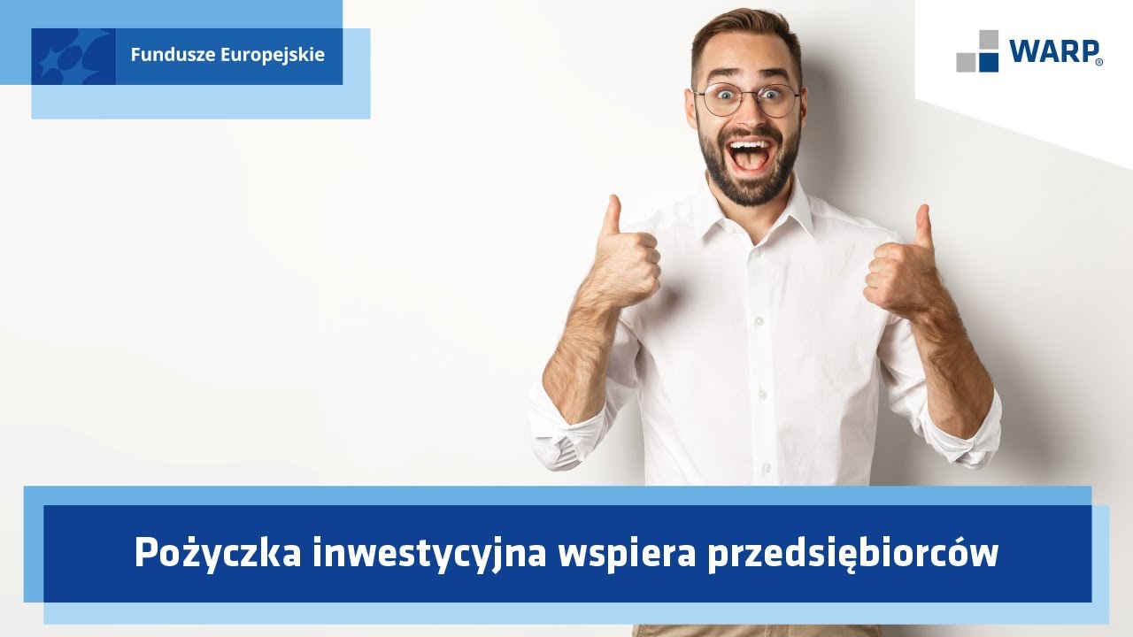 Nagranie z webinarium – Pożyczka inwestycyjna wspiera przedsiębiorców.