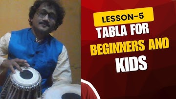 Tabla tutorial For Kids & Beginners | Easy Lesson -5