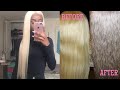 HOW TO GET PLATINUM ICEY HAIR | Using T18 Wella Toner