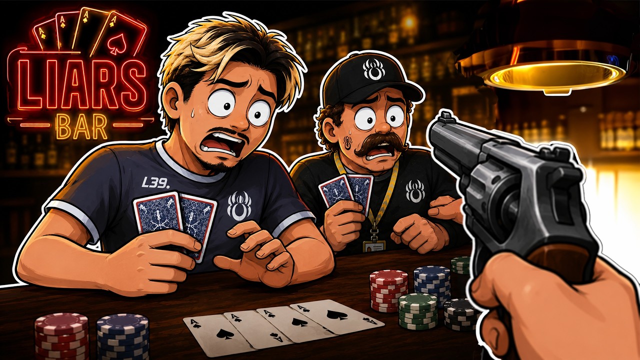 DESCOBRIMOS OS PIORES STREAMERS DO LIARS BAR