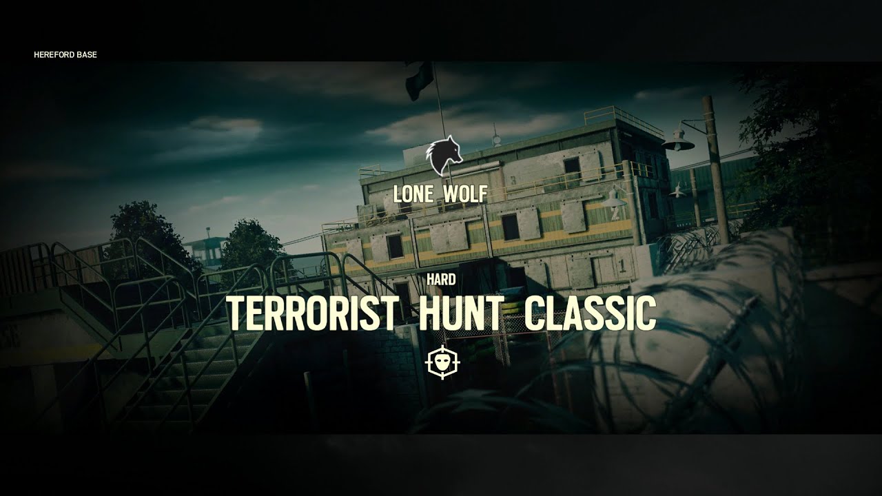 Rainbow six siege beta TERRORIST HUNT LONE WOLF HARD completed