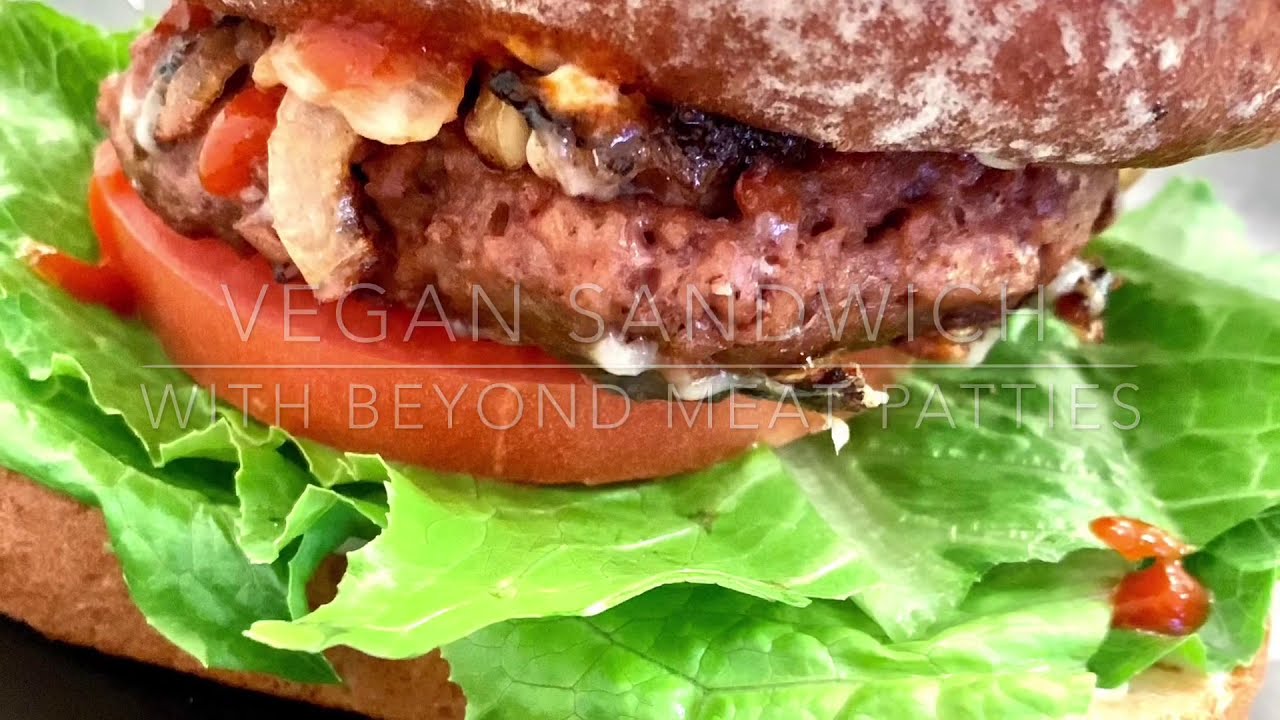 How to Make Vegan Sandwich! (With Beyond Meat) - YouTube