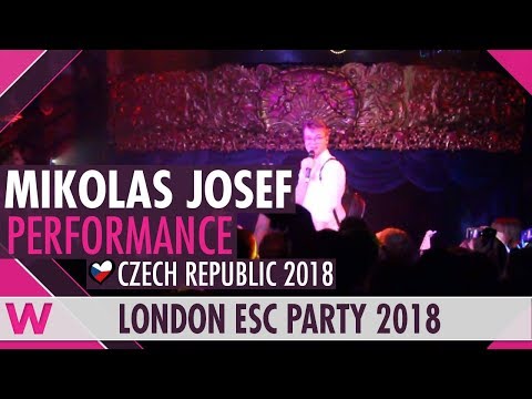 Mikolas Josef "Lie To Me" (Czech Republic 2018) LIVE @ London Eurovision Party 2018