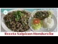salpicon  Hondureño, las recetas de anita